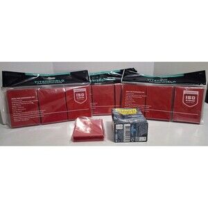 MASSIVE TITANSHIELD & DRAGON SHELD CARD PROTECTOR SLEEVE 500 PLUS NIP LOT